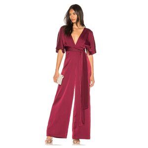 NICHOLAS Burgundy Jumpsuit